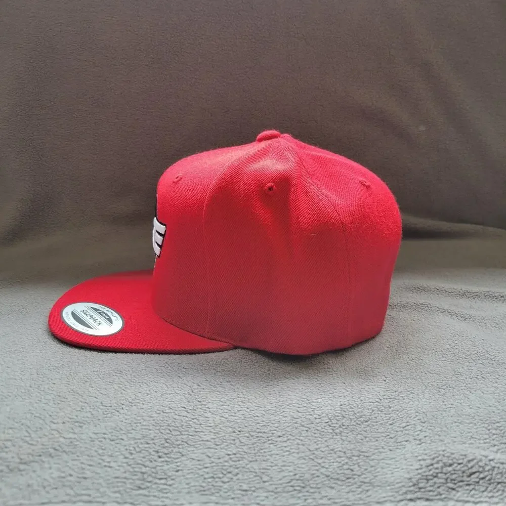 ELITE TURNER Hat Cap Red One Size Adjustable Embroidery Custom Car Show Events